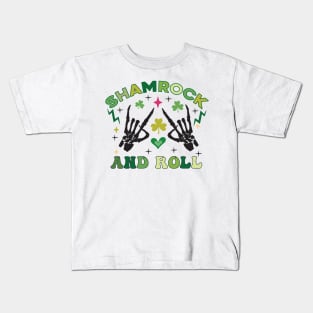 Shamrock and Roll Kids T-Shirt